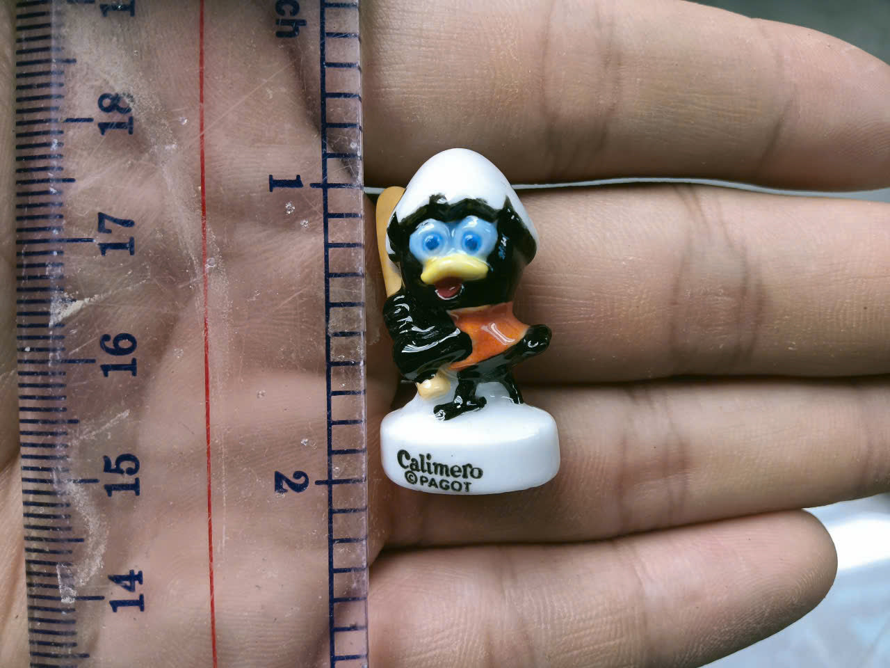 Calimero "Sports & Olympics" Miniature Porcelain Figurines - Complete Set of 10 Collectible Fèves