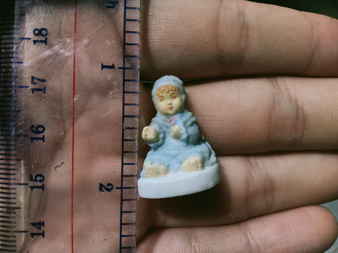 [Pick Your Own] Vintage French Fèves Porcelain Miniature Dolls – "Poupées en porcelaine