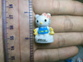 French Fève Miniature Porcelain Hello Kitty Figurine – Individual Collectible Sanrio Zodiac & Calendar King Cake Charm