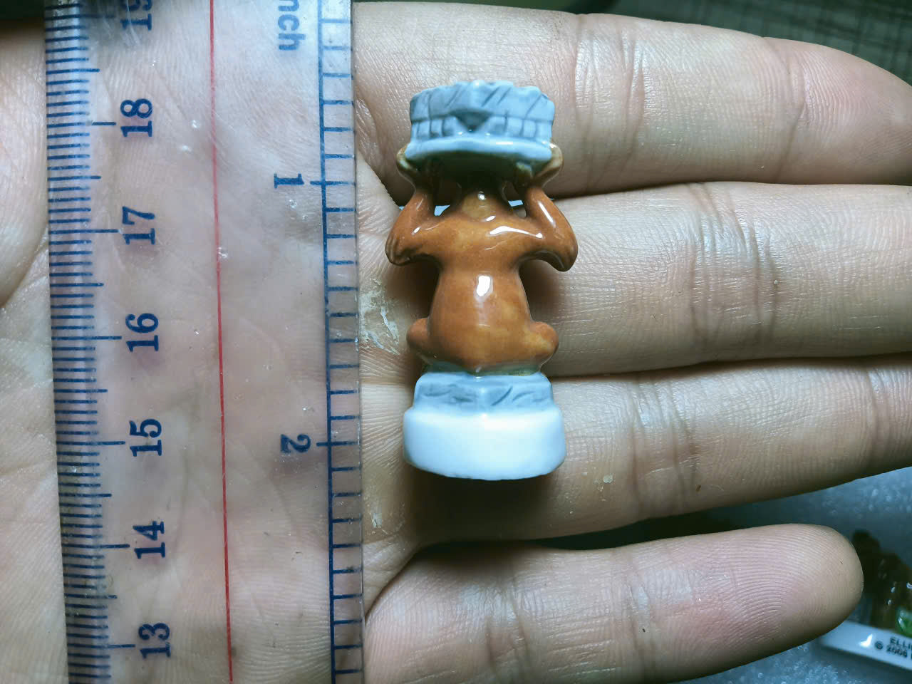 French Fève Miniature Porcelain Disney Character Figurine – Individual Collectible Toy Story & Jungle Book King Cake Charm
