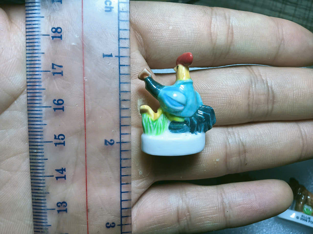 French Fève Miniature Porcelain Disney Character Figurine – Individual Collectible Toy Story & Jungle Book King Cake Charm