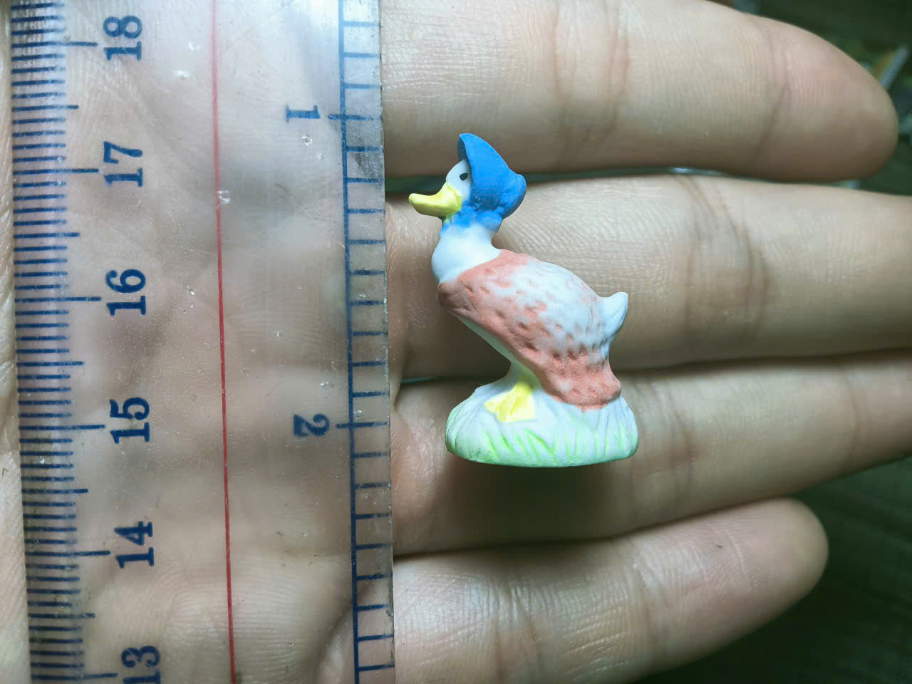 French Fève Miniature Porcelain Animal Figurine – Individual Collectible Badger, Crocodile & Prairie Dog King Cake Charm