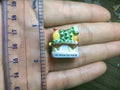 French Fève Miniature Porcelain Figurine – Individual Collectible Jungle Book Kaa, Marmotte, Le Train en Folie & La Brune Suisse Cow King Cake Charm