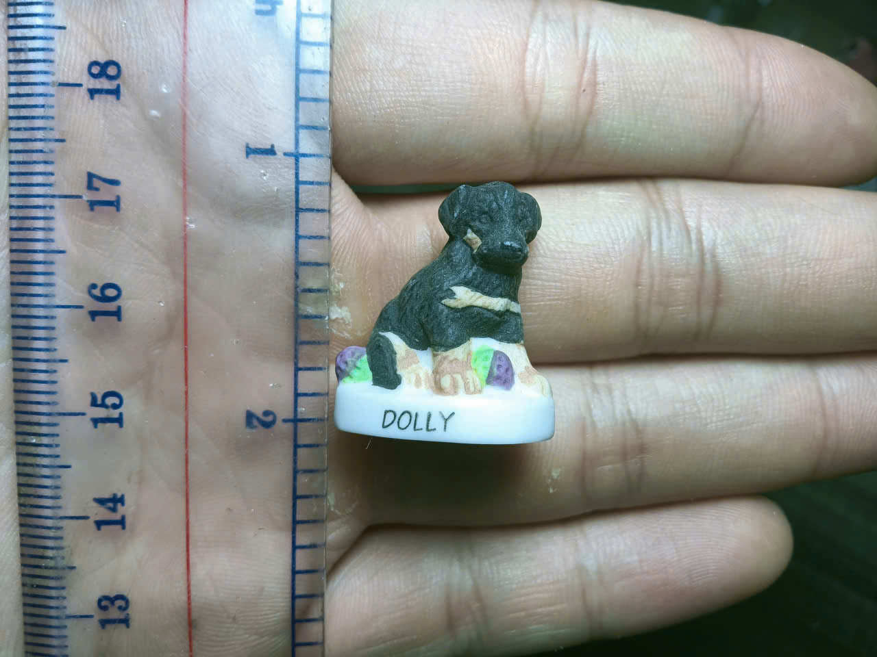 Vintage French Fèves Porcelain Miniatures – Collectible Dogs, Hounds & Cartoon Canines